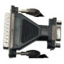 CABLU Adaptor USB 2.0 LA Serial RS 232, RS232, RS-232 + adaptor DB9F/DB25M, Unitek Y-105A